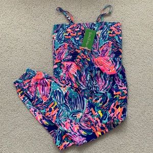 BNWT Lilly Pulitzer Girls Jenna Jumpsuit